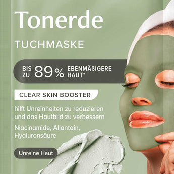 Tuchmaske Tonerde, 1 St Gesichtsmaske by Schaebens – Available at VivaVoss