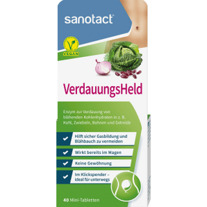 Verdauungsheld Tabletten im Klickspender, 40 St - VivaVoss