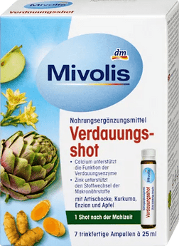 Verdauungsshot 7 Stück à 25 ml, 175 ml - VivaVoss