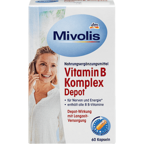 Vitamin B Komplex Depot, Kapseln 60 St. Mivolis
