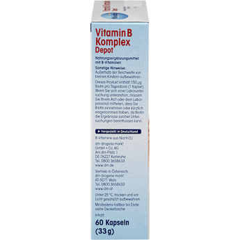 Vitamin B Komplex Depot, Kapseln 60 St. Mivolis