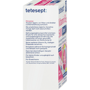 Vitamin B12 500µg Sticks 20 St tetesept