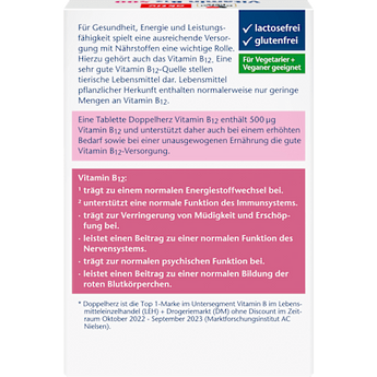 Vitamin B12 500µg Mini Tabletten 30St Doppelherz