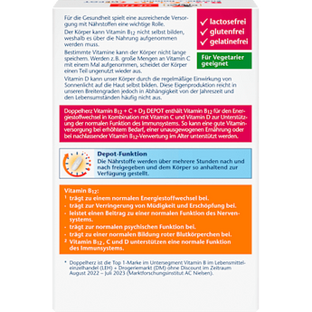 Vitamin B12 + C + D3 Tabletten 30 St Doppelherz