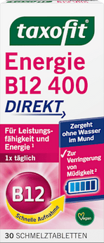 Vitamin B12 Energie Schmelztabletten 30 St, 4,5 g - VivaVoss