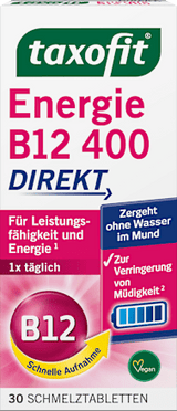 Vitamin B12 Energie Schmelztabletten 30 St, 4,5 g - VivaVoss