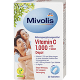 Vitamin C 1000 + D3 + Selen Depot 30 St, 42 g - VivaVoss
