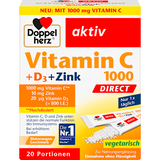 Vitamin C 1000mg + Zink Direct 20 St Doppelherz