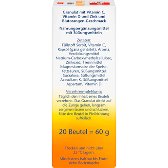 Vitamin C 1000mg + Zink Direct 20 St Doppelherz