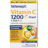 Vitamin C 1200 Depot + Zink + D3 Tabletten 30 St  tetesept