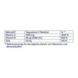 Vitamin C 1200 Depot + Zink + D3 Tabletten 30 St  tetesept