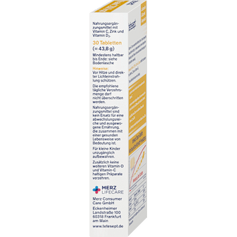 Vitamin C 1200 Depot + Zink + D3 Tabletten 30 St  tetesept