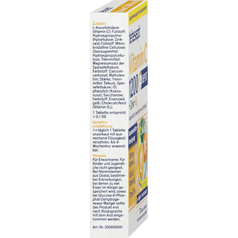 Vitamin C 1200 Depot + Zink + D3 Tabletten 30 St  tetesept