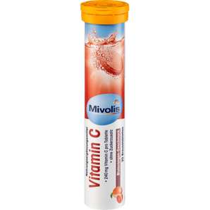 Vitamin C Brausetabletten, 20 St., 82 g - VivaVoss