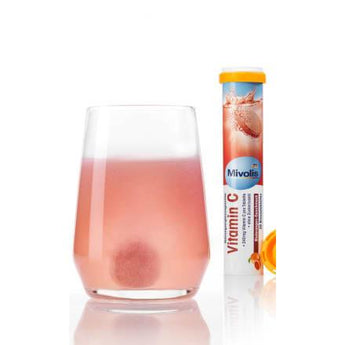 Vitamin C Brausetabletten, 20 St., 82 g - VivaVoss
