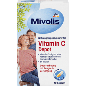 Vitamin C Depot, Kapseln 40 St. Mivolis