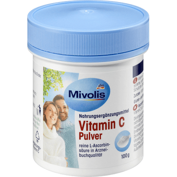 Vitamin C Pulver, 100 g - VivaVoss