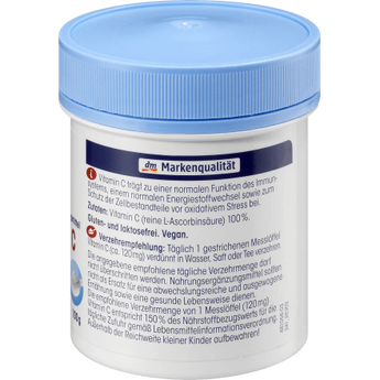 Vitamin C Pulver, 100 g - VivaVoss