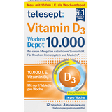 Vitamin D3 10.000 I.E. Wochendepot Tabletten 12 St tetesept