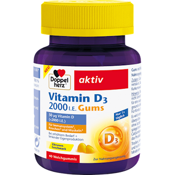 Vitamin D3 2000 I.E. Gums Doppelherz