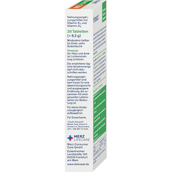 Vitamin K2 + D3 3000 Mini-Tabletten 30 St tetesept