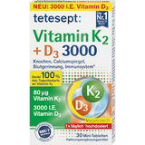 Vitamin K2 + D3 3000 Mini-Tabletten 30 St tetesept