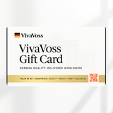 VivaVoss Gift Card – the best gift for beauty, health, and wellness lovers, offering original German products with worldwide delivery.
