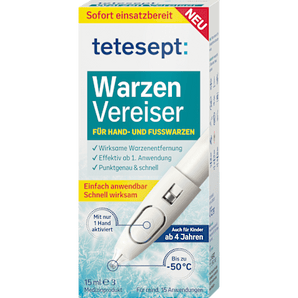 Warzen Vereiser tetesept