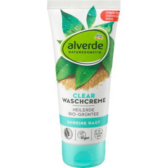 Waschcreme Clear, 100 ml Gesichtsreinigung by alverde NATURKOSMETIK – Available at VivaVoss