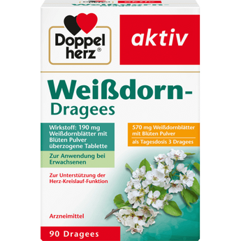 Weissdorn Dragees, 90 St - VivaVoss