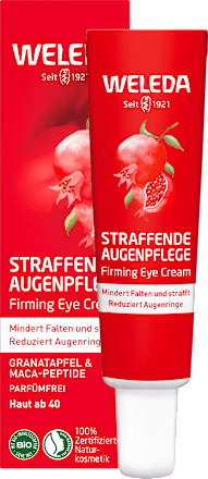 Augencreme straffend Granatapfel & Maca-Peptide, 12 ml