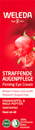 Augencreme straffend Granatapfel & Maca-Peptide, 12 ml