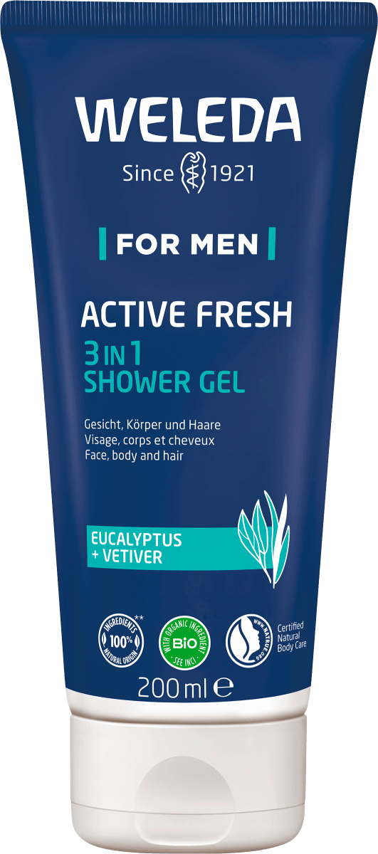 Duschgel MEN Aktiv, 200 ml