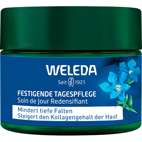 Gesichtscreme festigend blauer Enzian & Edelweiß, 40 ml