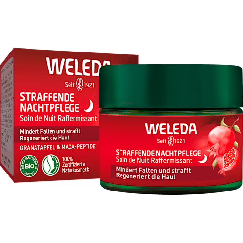 Gesichtscreme straffend Granatapfel & Maca-Peptide, 40 ml