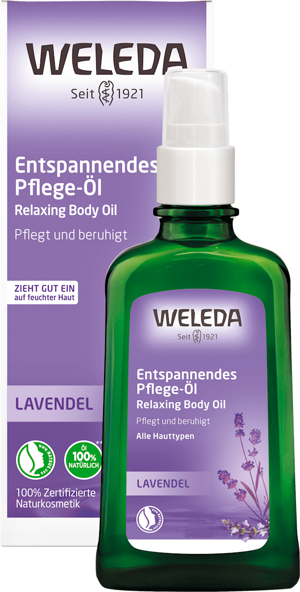 Körperöl Lavendel-Entspannungs-Öl, 100 ml