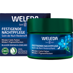 Nachtcreme festigend blauer Enzian & Edelweiß, 40 ml