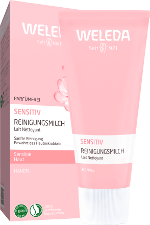 Reinigungsmilch sensitive Mandel, 75 ml