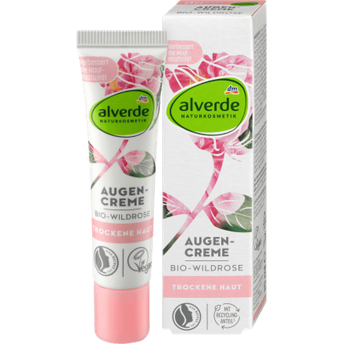 Wildrose Augencreme, 15 ml Augencreme by alverde NATURKOSMETIK – Available at VivaVoss