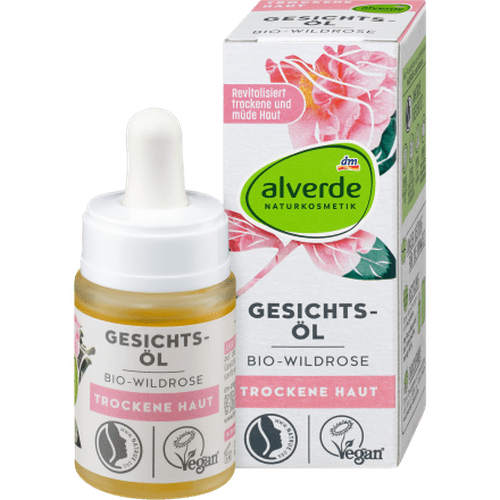 Wildrose Gesichtsöl, 15 ml Balea, alverde NATURKOSMETIK, Gesichtsöl, by alverde NATURKOSMETIK – Available at VivaVoss