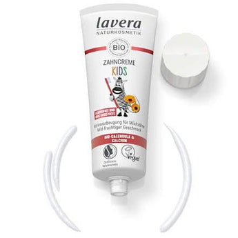 Zahnpasta Kinder, 0-6 Jahren, fluoridfrei lavera NATURKOSMETIK