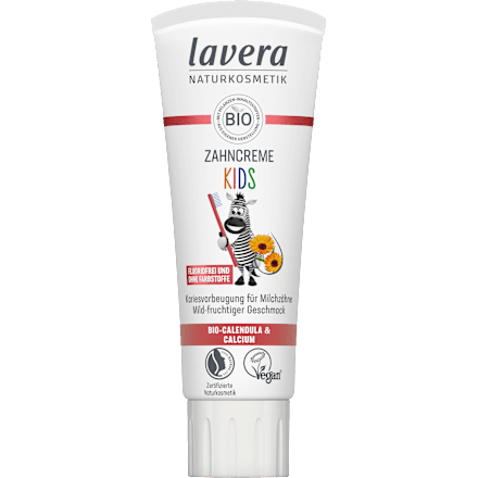 Children's Toothpaste, 0-6 years, fluoride-free, 75 ml by lavera ...