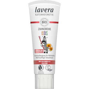 Zahnpasta Kinder, 0-6 Jahren, fluoridfrei lavera NATURKOSMETIK