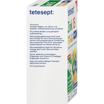 Zink 15µg Sticks tetesept